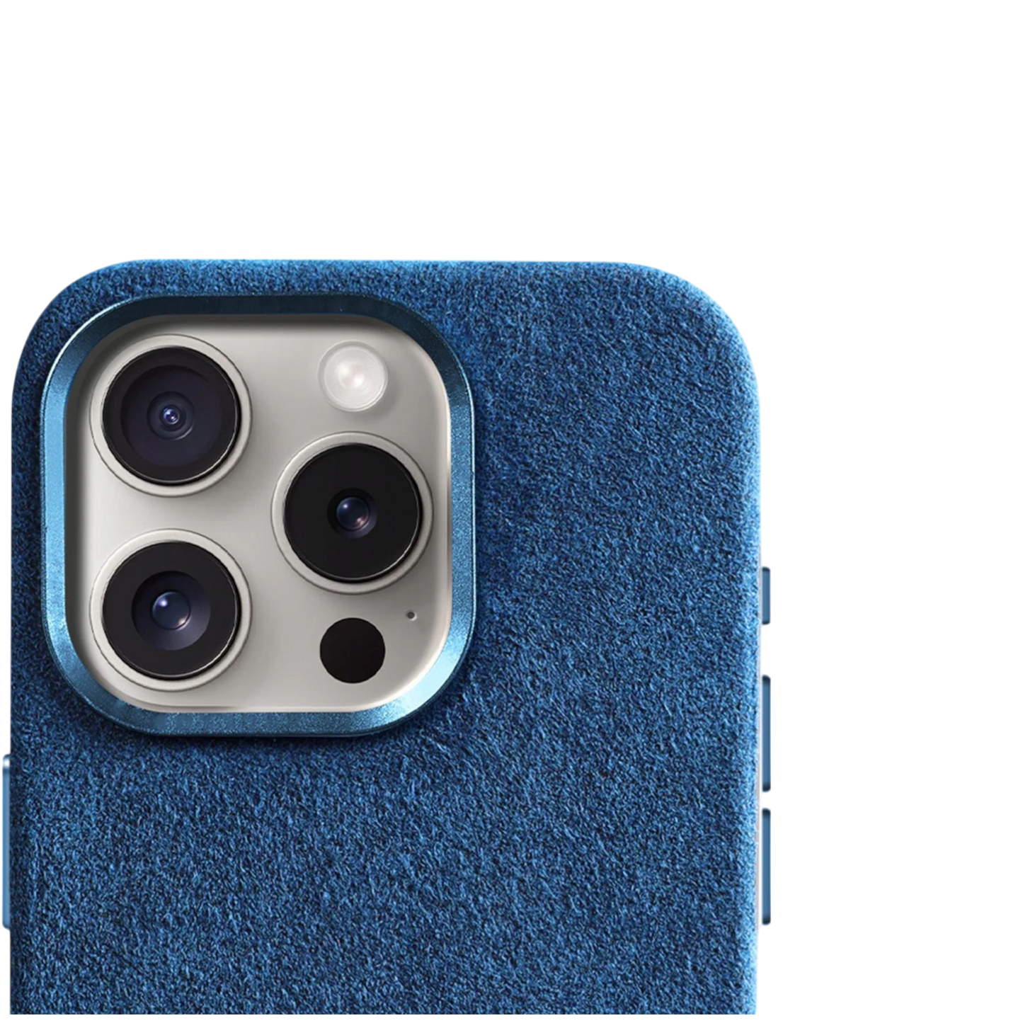 iPhone 11 Pro Max - Alcantara Case - Ocean blue