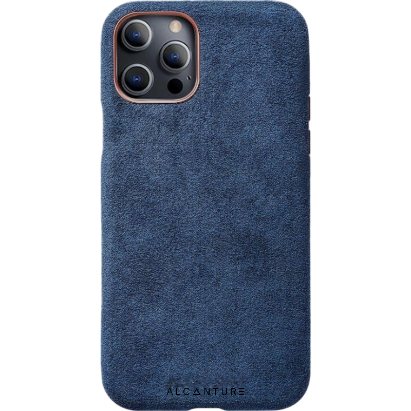 iPhone 11 Pro Max - Alcantara Case - Ocean blue